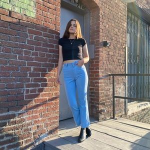 Vintage baby blue pants